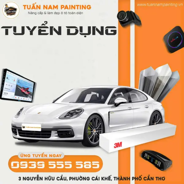 Tuyển Dụng Thợ Ô Tô Cần Thơ: Garage Tuấn Nam Painting Cơ Hội Nghề Nghiệp